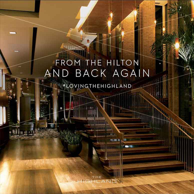 Brand social ad: From the Hilton and Back Again #LovingTheHighland