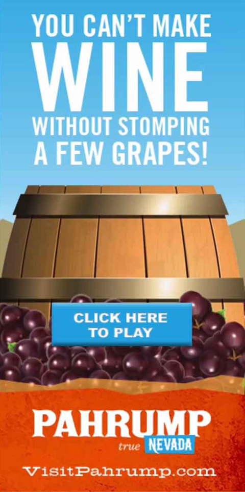 Wine stomp banner ad
