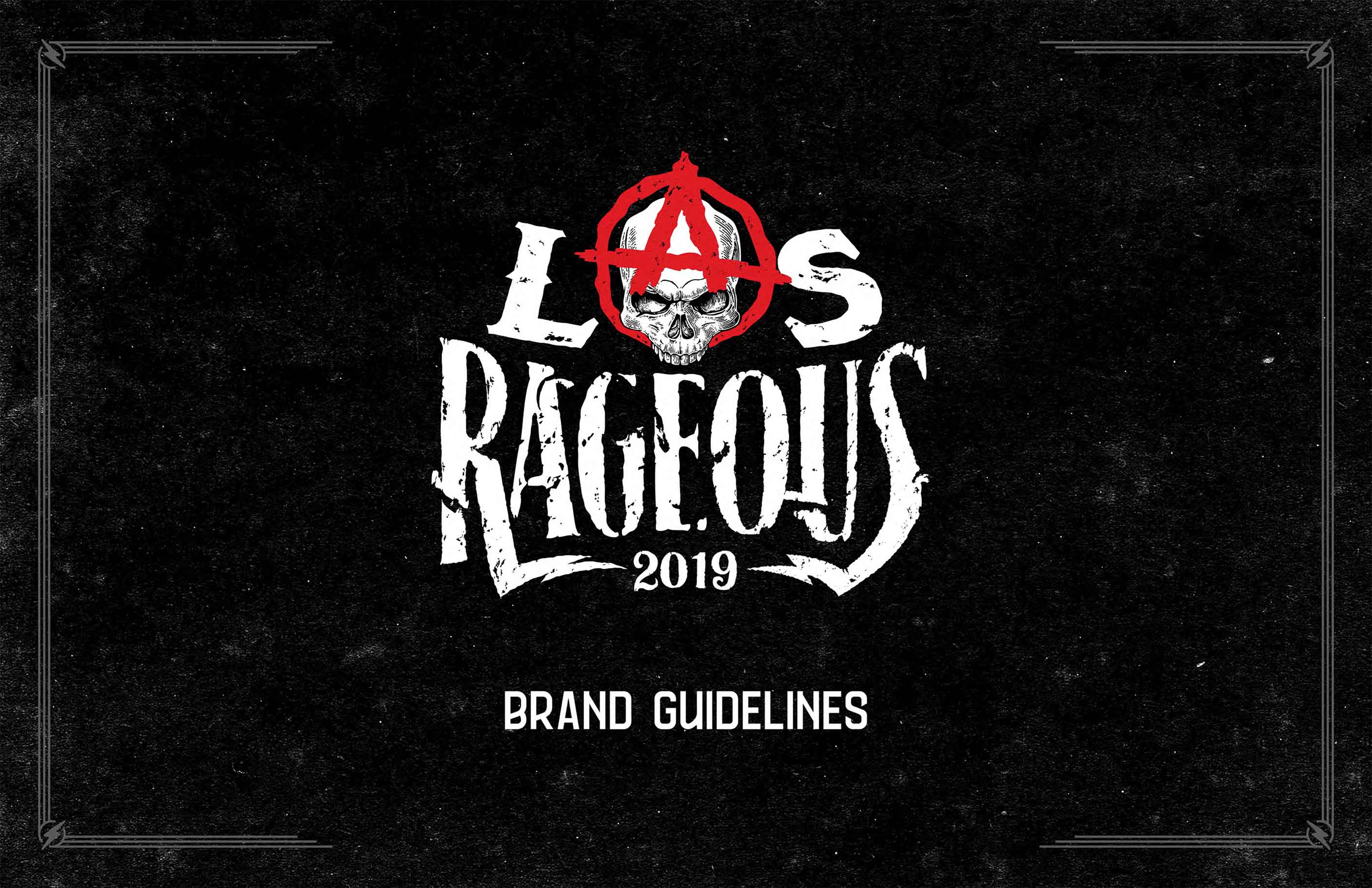 Las Rageous Brand Guidelines Cover Page