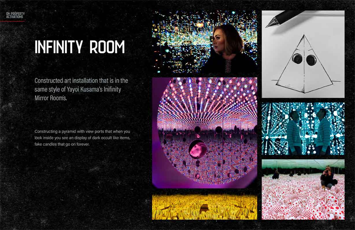 Infinity Room Art Installation