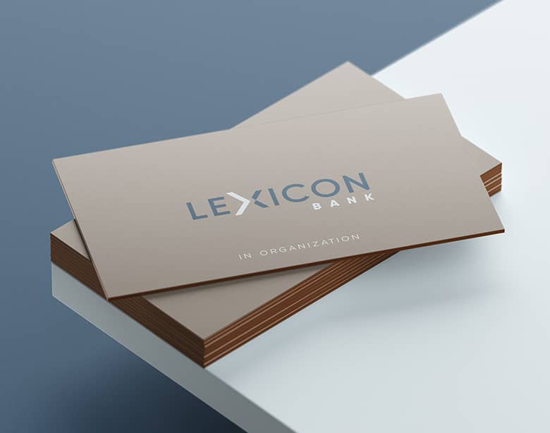 Lexicon business cards
