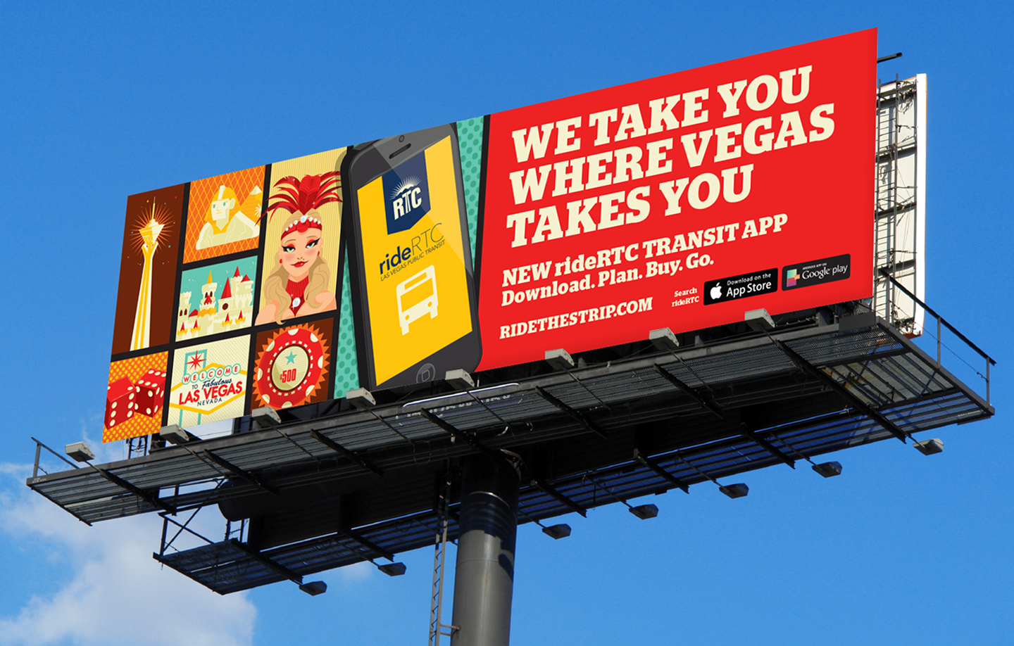 Ride RTC billboard