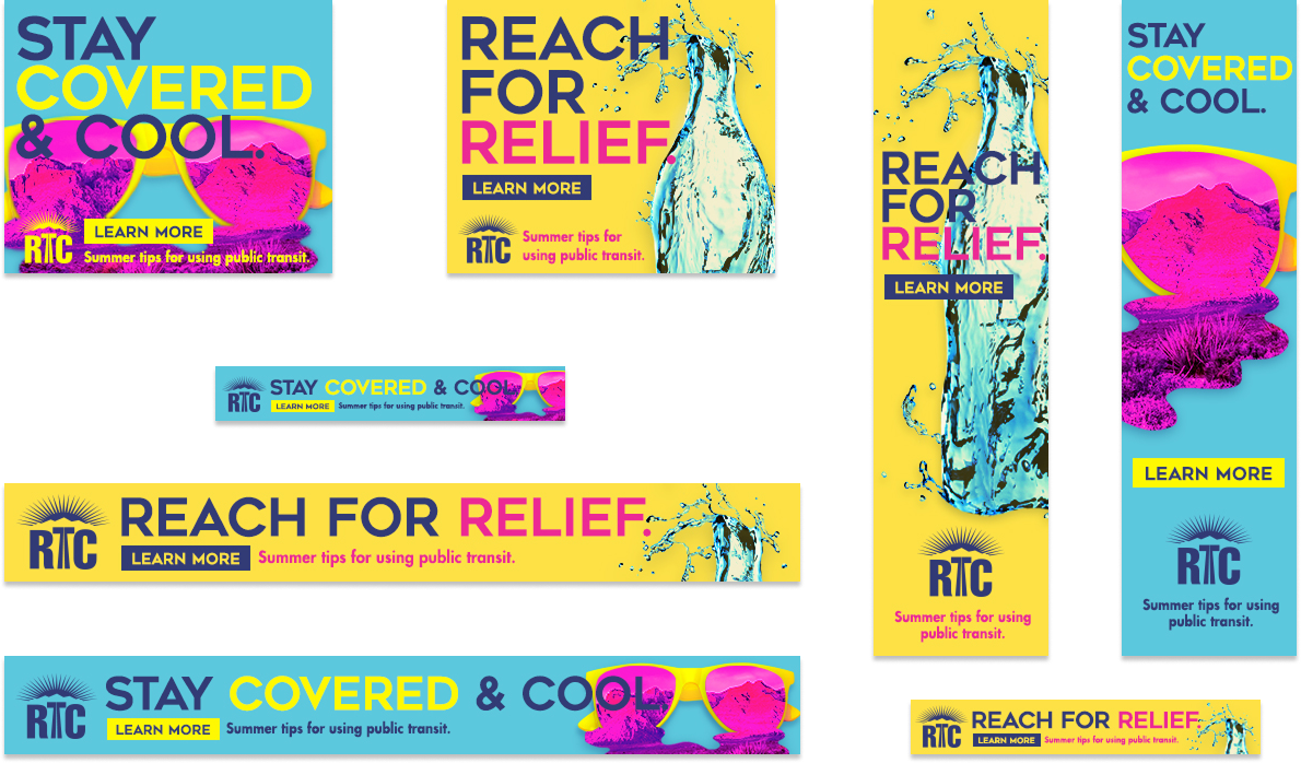 beat the heat web banners