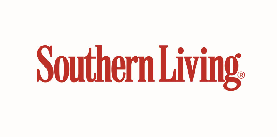 The text Southern Living in bold red letters on a white background.